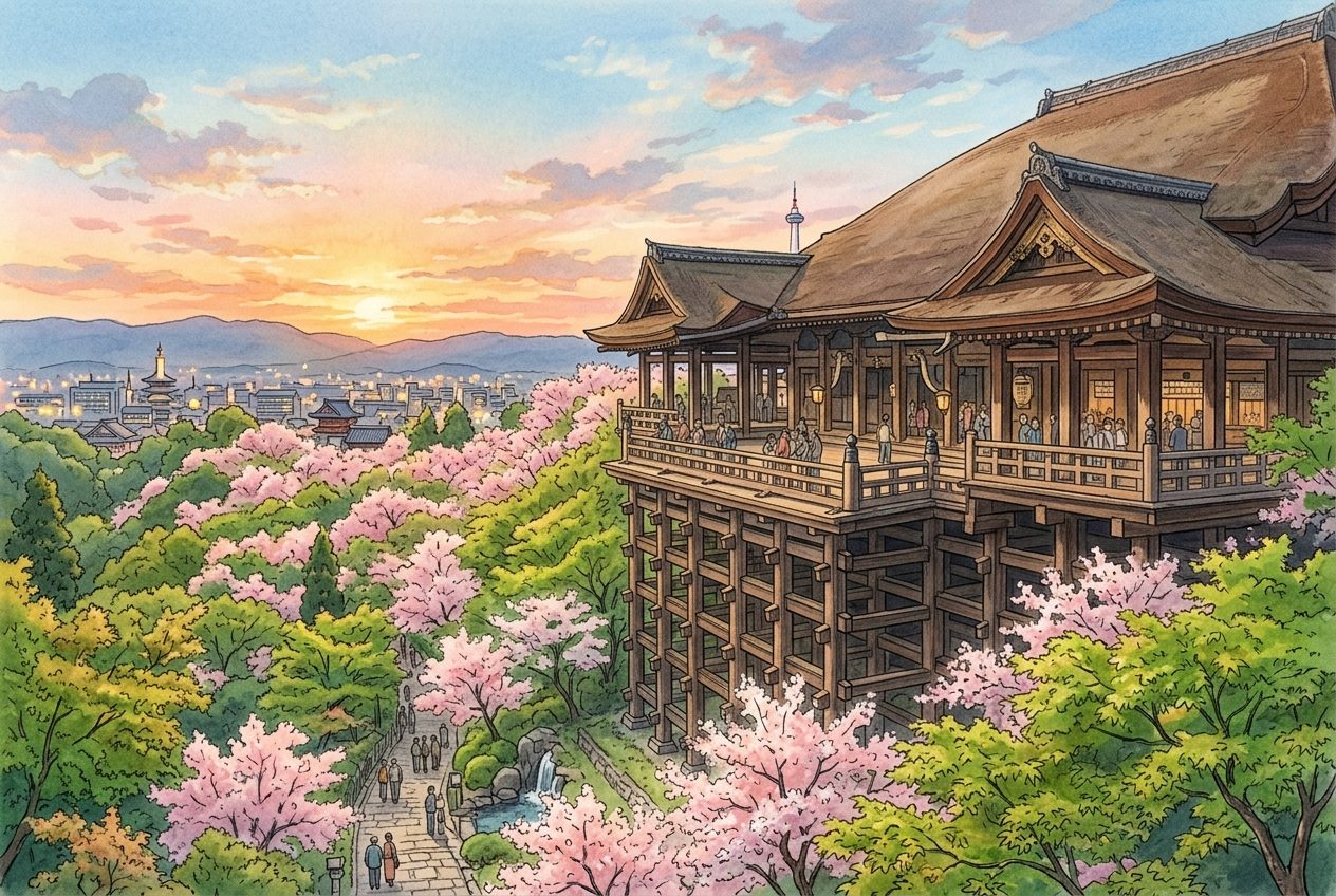 Kyoto Route Kiyomizu-dera